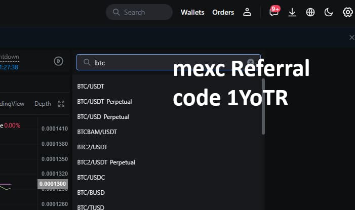 Mexc referral code