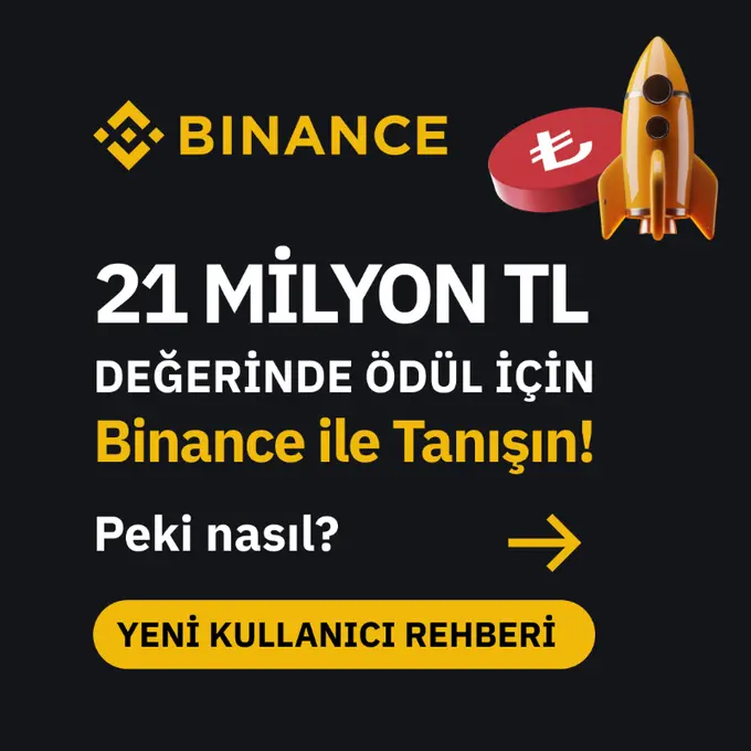 Binance’den Türkiye’ye Özel 21 Milyon TL Ödül Havuzu
